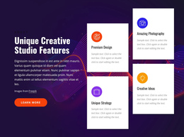 Creative Studio Features